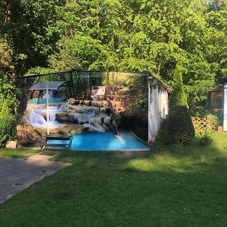 Bungalow Am Wald Bernau bei Berlin Buitenkant foto