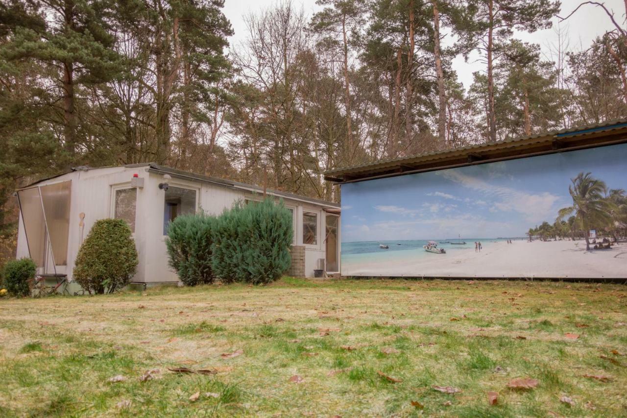 Bungalow Am Wald Bernau bei Berlin Buitenkant foto